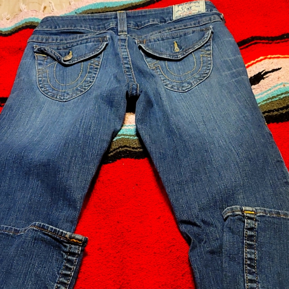 True religion high rise boot jeans size 30